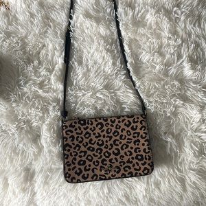 Kate Spade leopard crossbody
